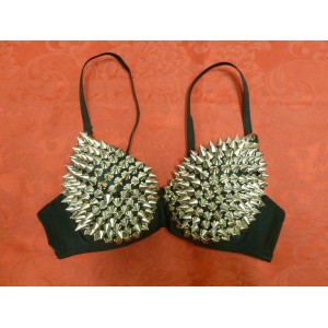 Reggiseno borchiato