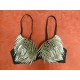 Reggiseno con borchie allungate